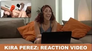 Bangbros - kira perez s-a uitat la propriile ei filme porno și a fost total înfiorător (reacție)