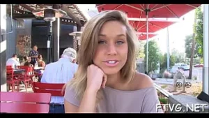Prodigious barely legal kennedy leigh is playing with her milk jugs era