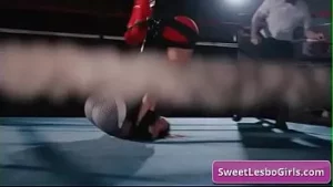 性感女同荡妇 ariel x，sinn sage 在摔跤场以铁杆风格战斗并变得欲火中烧