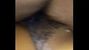 Monster black dick stabbing his gf until she squirts pt1.