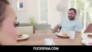 Fucksfam - freya von doom and naudi nala prep for a college party and pick out their most seductive outfits