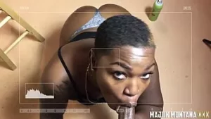 Majiik Montana îi dă un creampie oral neglijent (pov)