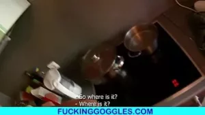 Slutty coed picked up fucked and facialized