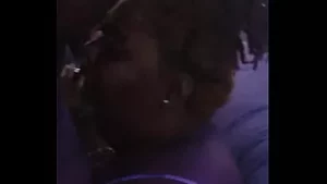 Bbw toma semen por la garganta y sigue chupando después de que me vuelva loco