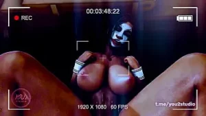 Segreto di zahia | Animazione porno 3d | costume di harley quinn