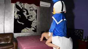 Malhar com minha fantasia de halloween