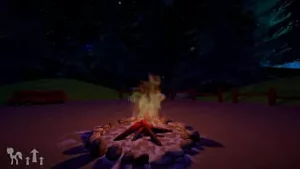 Mlp pov twilight wordt 's nachts geneukt door een kampvuur besti