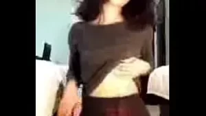 Horny girlfriend only underwear in car
