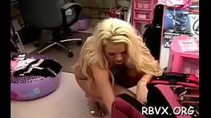 Extraordinary gal is using her milk jugs